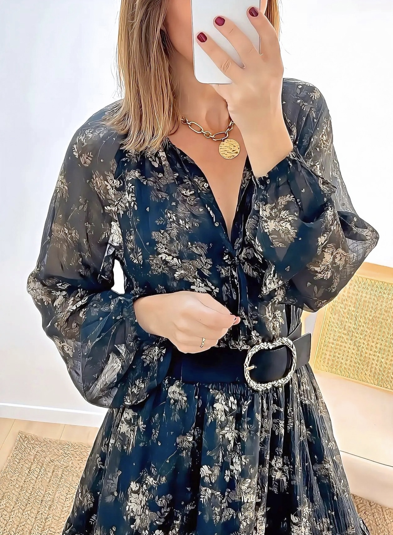 robe femme Constance détails