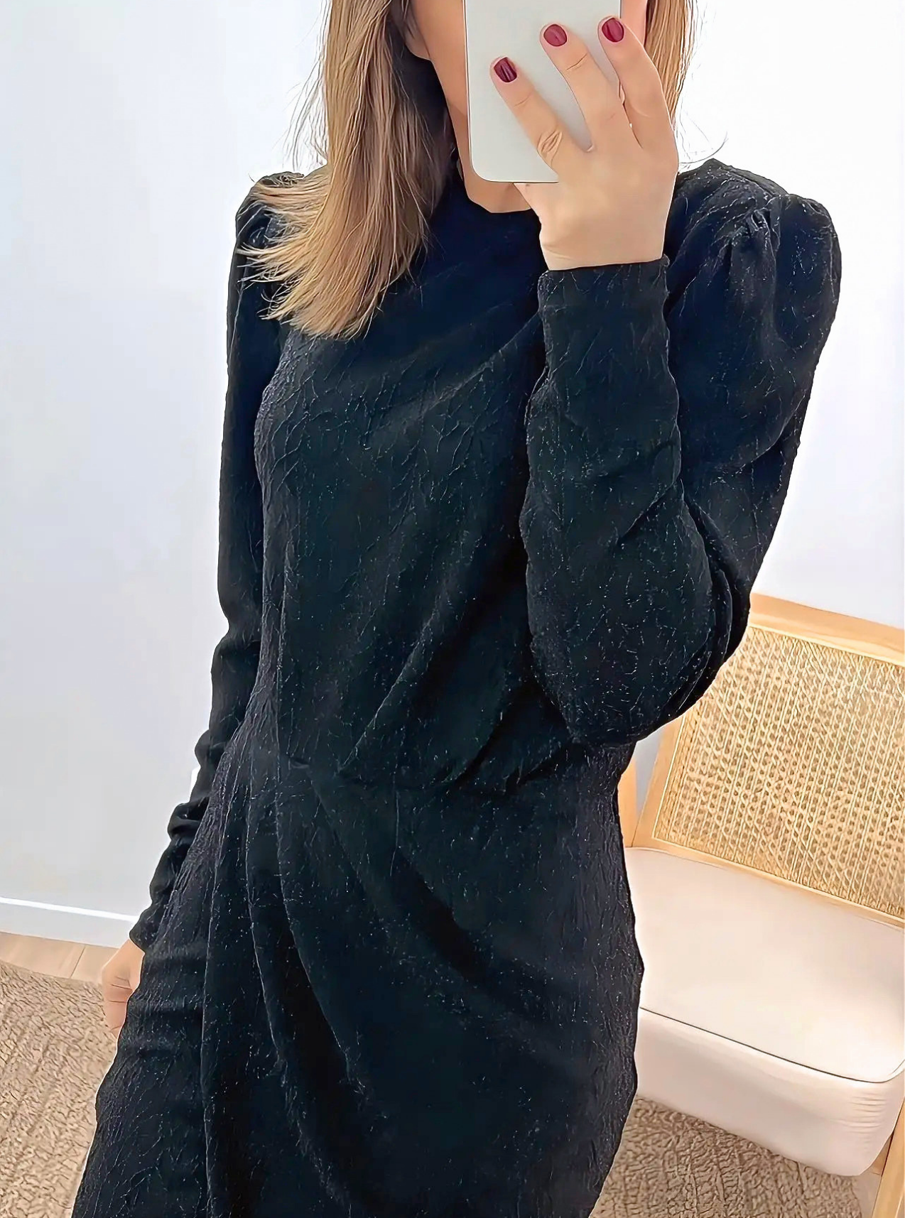 robe de fetes noire Délia