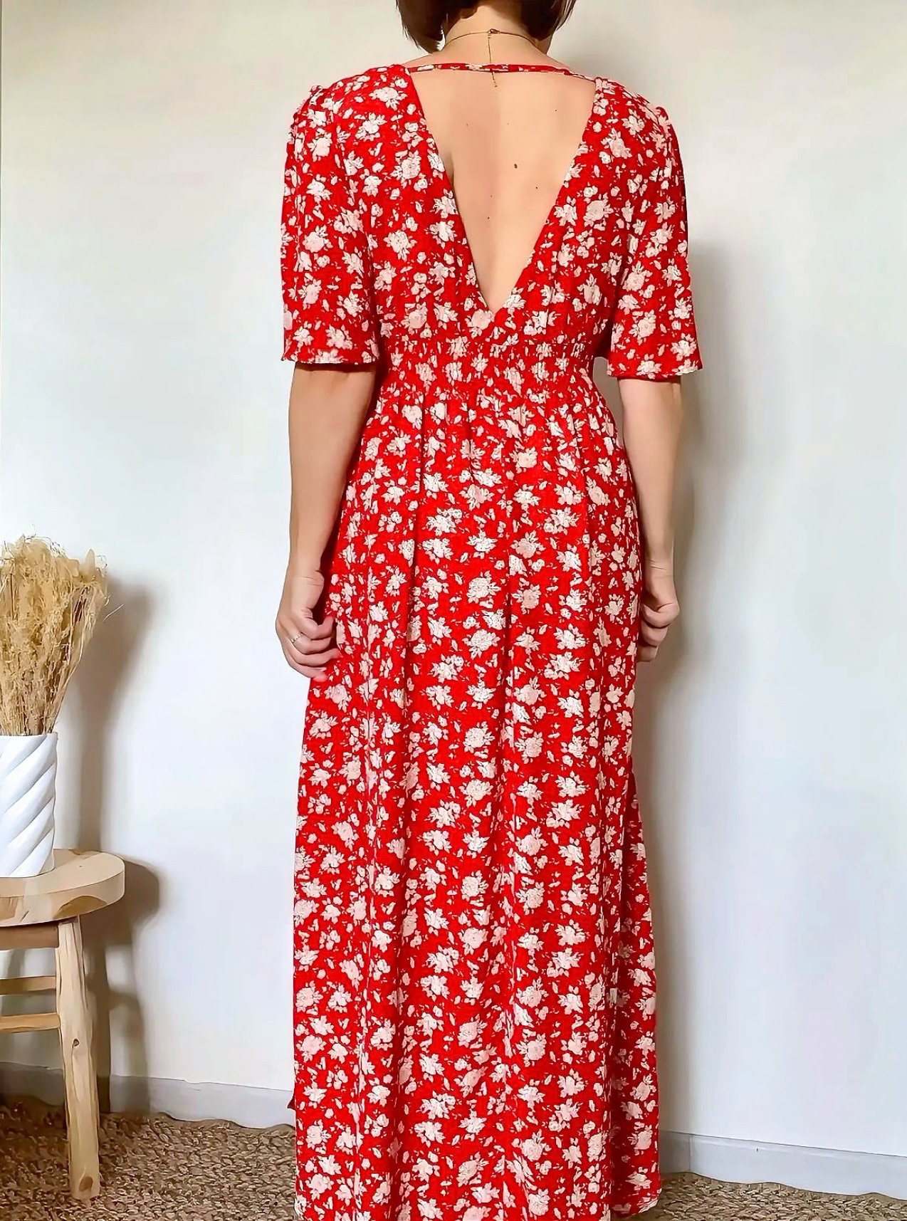 robe longue Julieta de dos