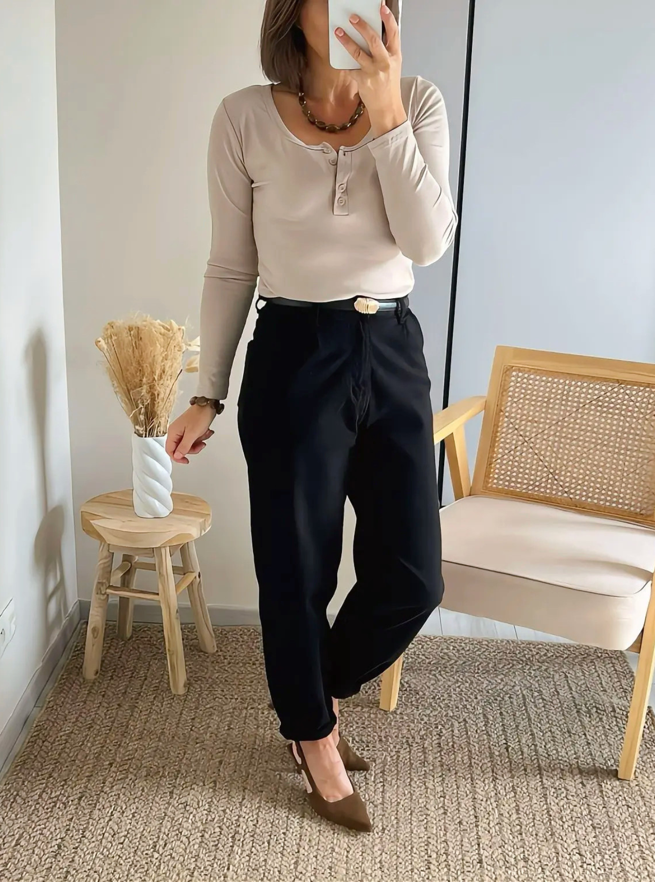 jean noir femme Timéo