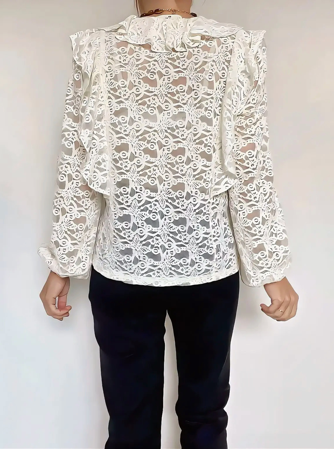 dos blouse femme Palma beige