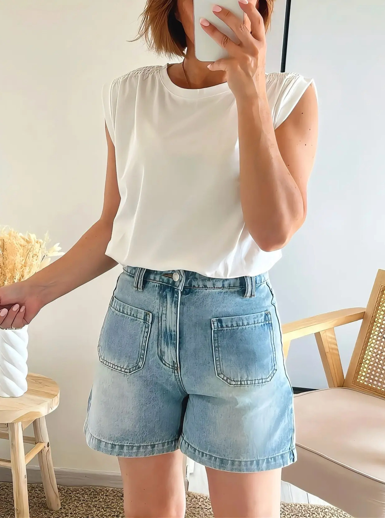 tee-shirt femme blanc Mary