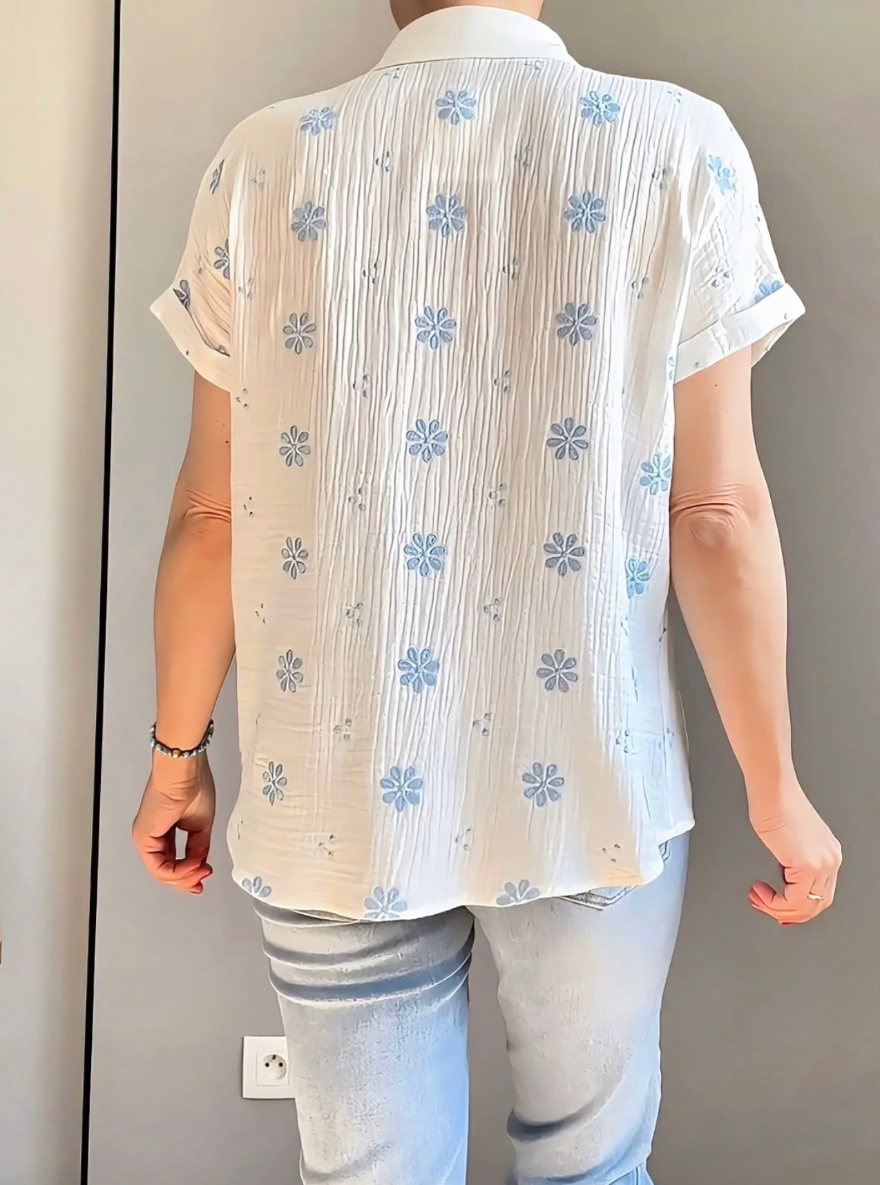 chemise femme Gaby de dos