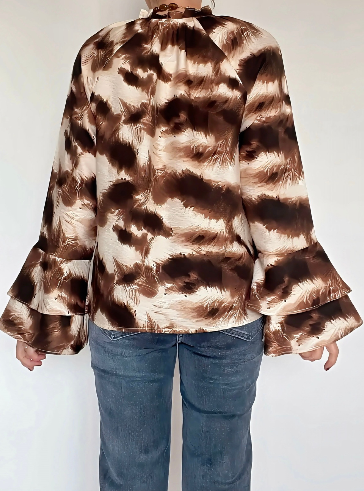 blouse femme Salomé de dos