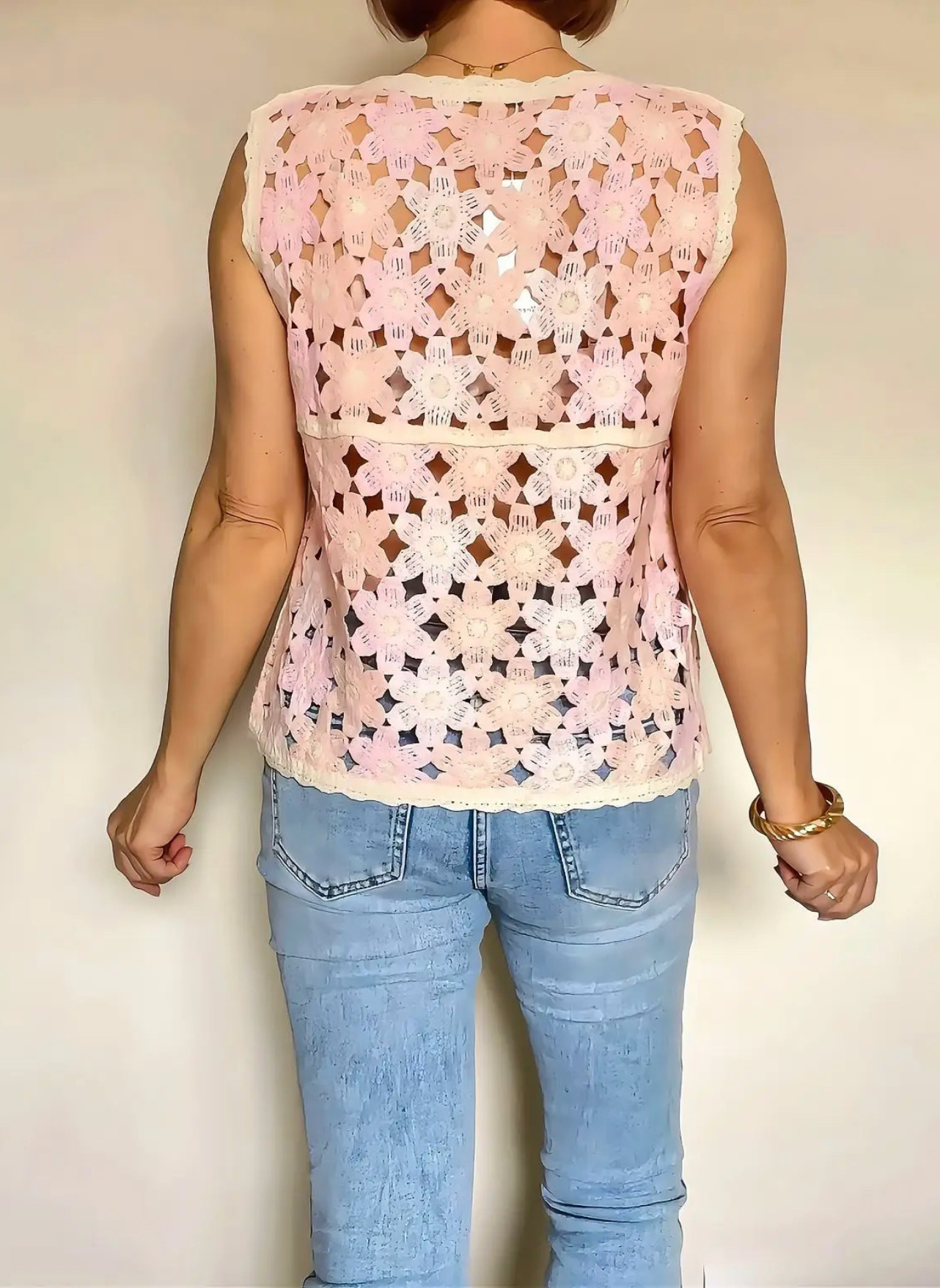 top femme Rosa de dos