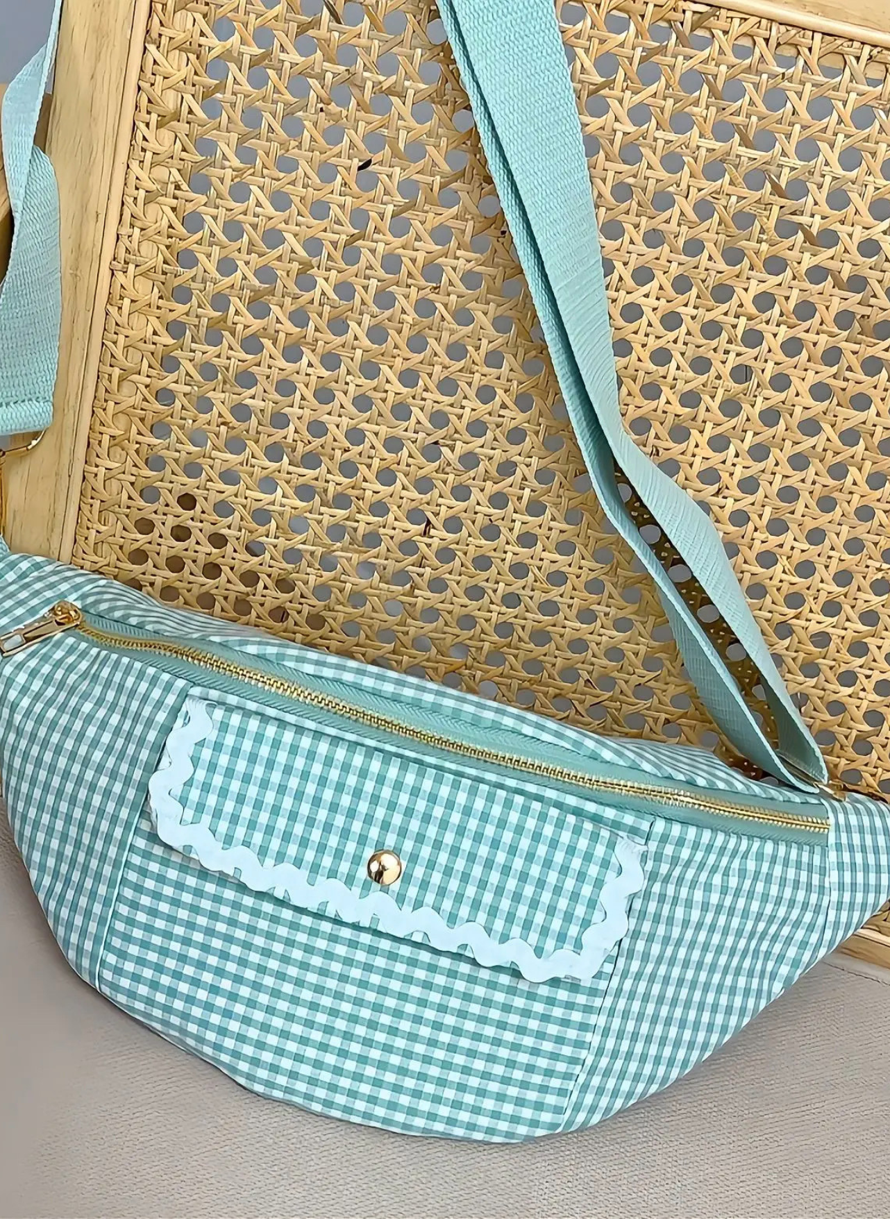 sac bandoulière femme vichy