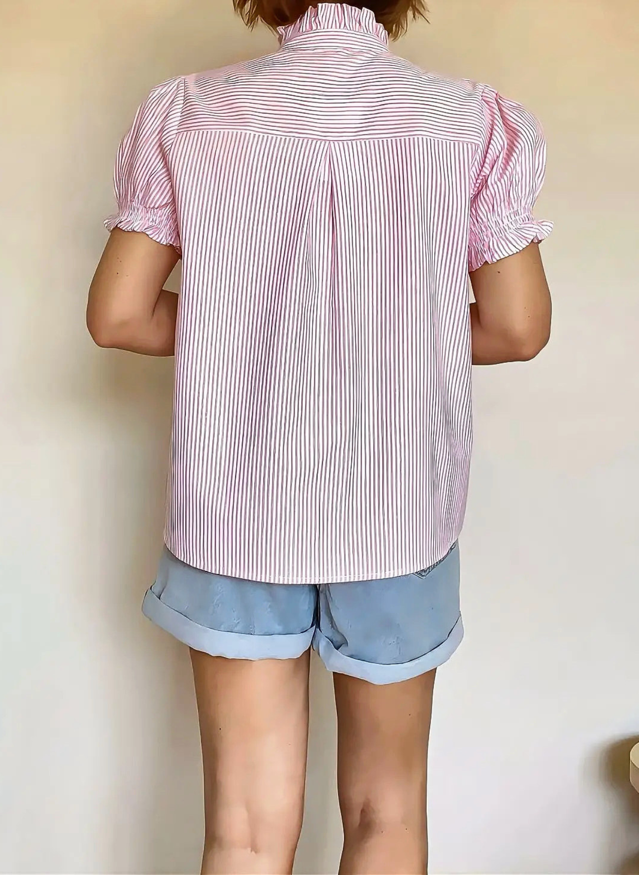 blouse femme Emma de dos