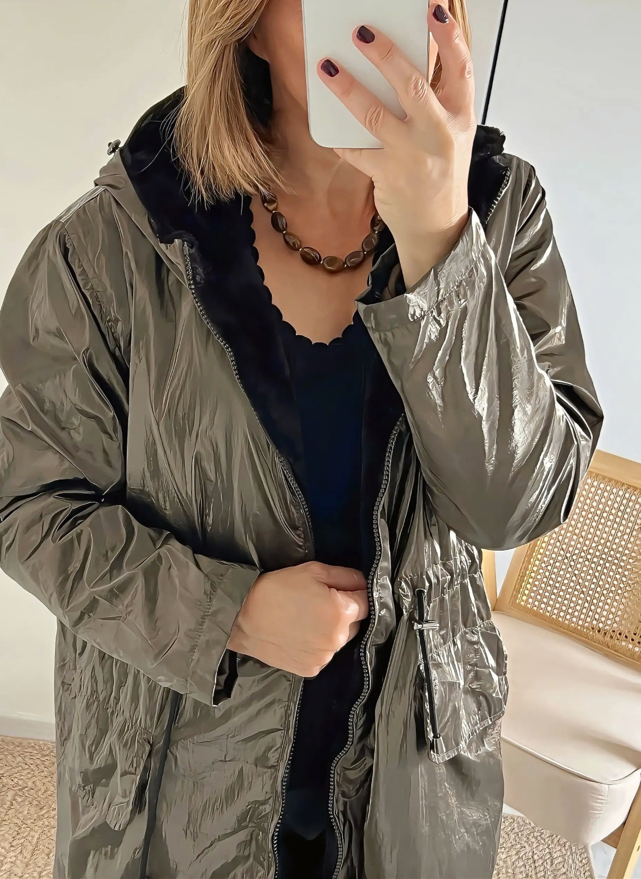 parka longue femme avec capuche Ava