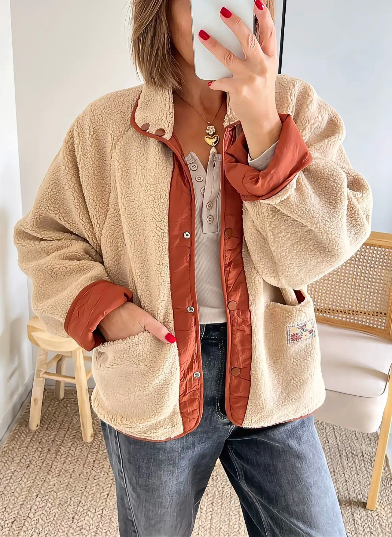 veste femme Gloria réversible