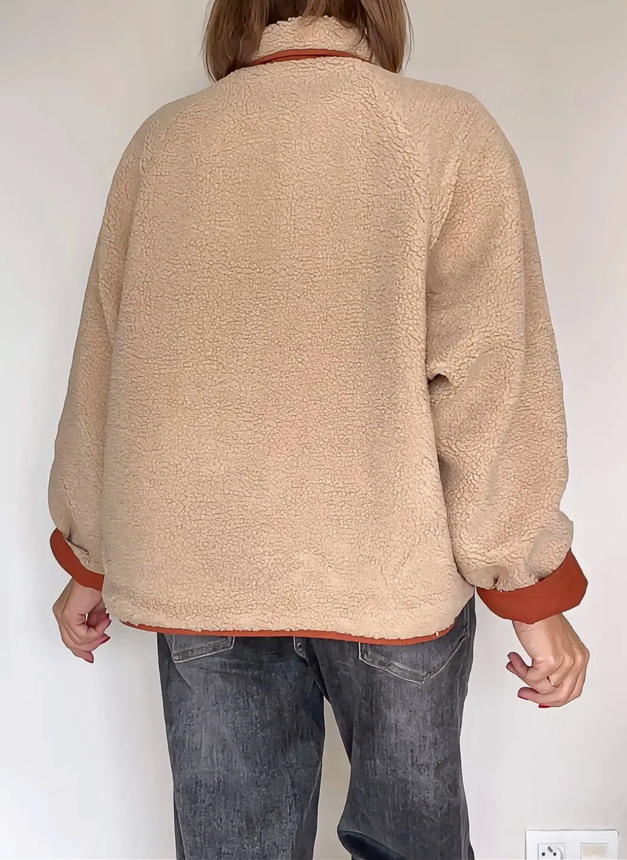 veste femme réversible Gloria de dos