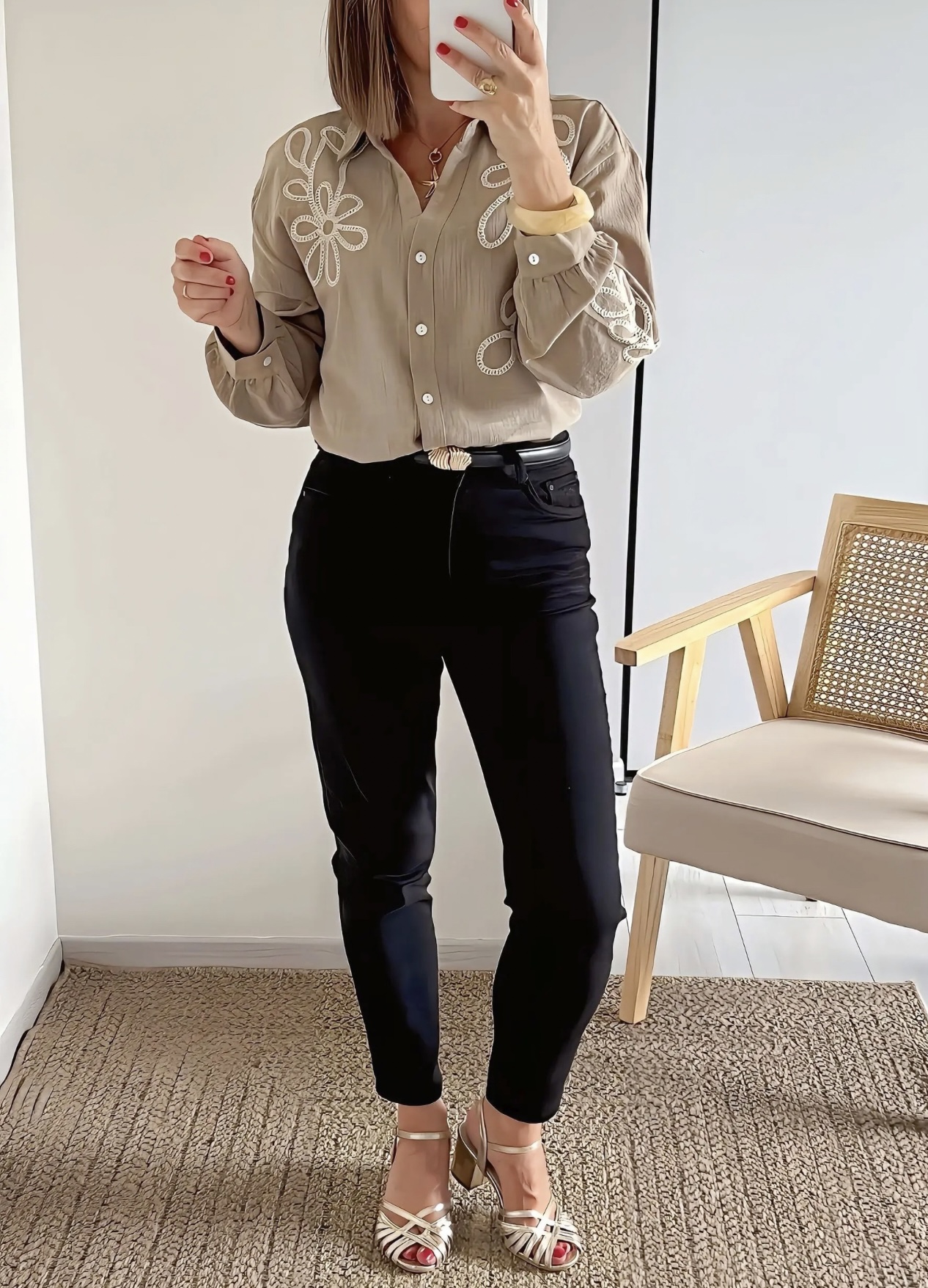 jean noir femme mom Bali