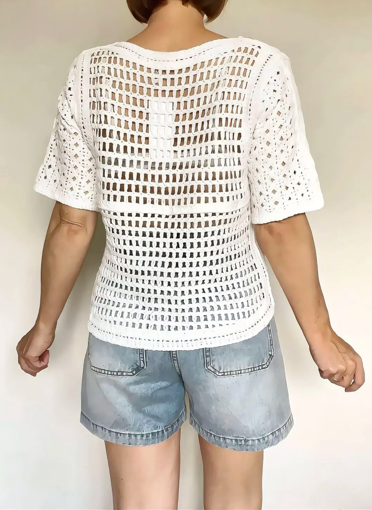 top Clem en crochet de dos