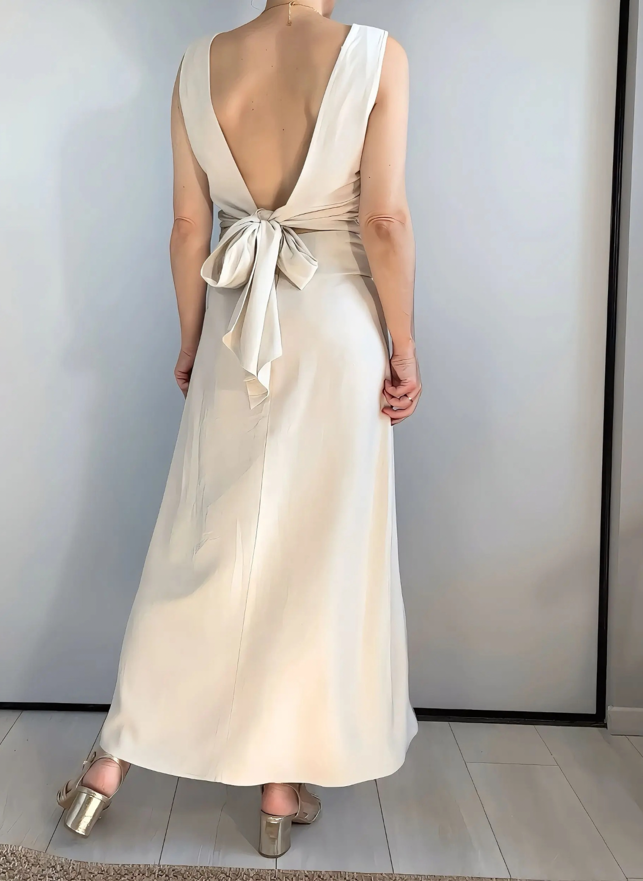 top beige Giulia de dos