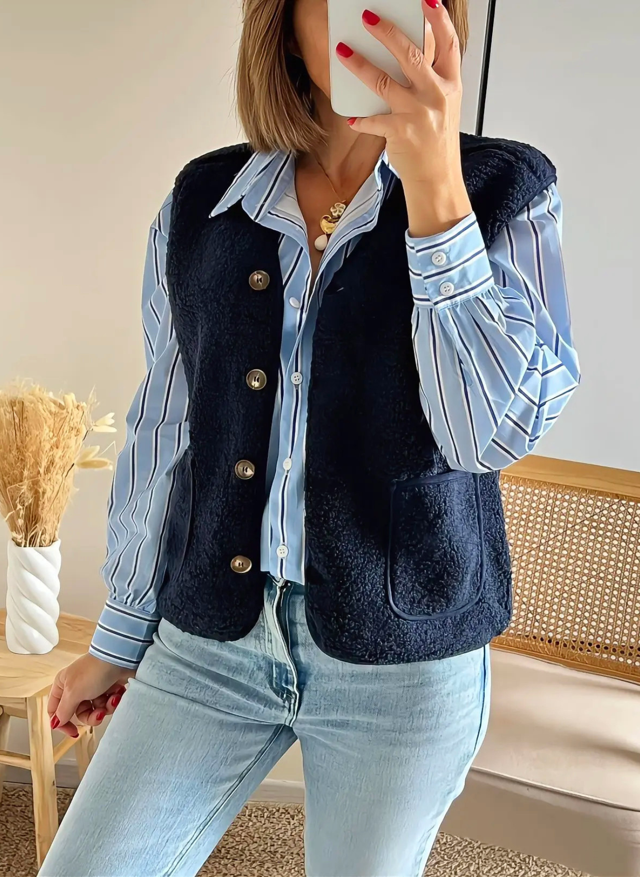 chemise rayée femme Roma