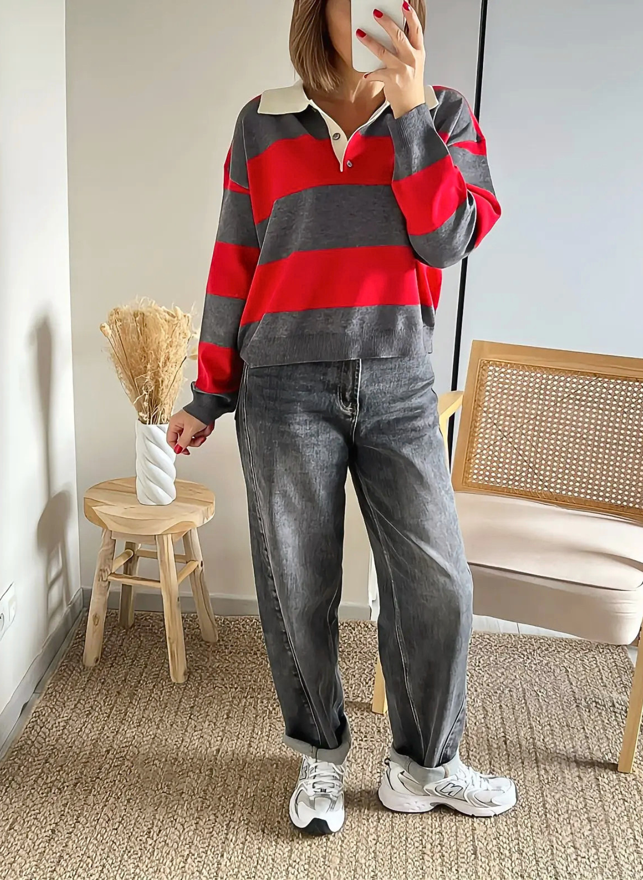 pull femme Marty et jean gris Soan