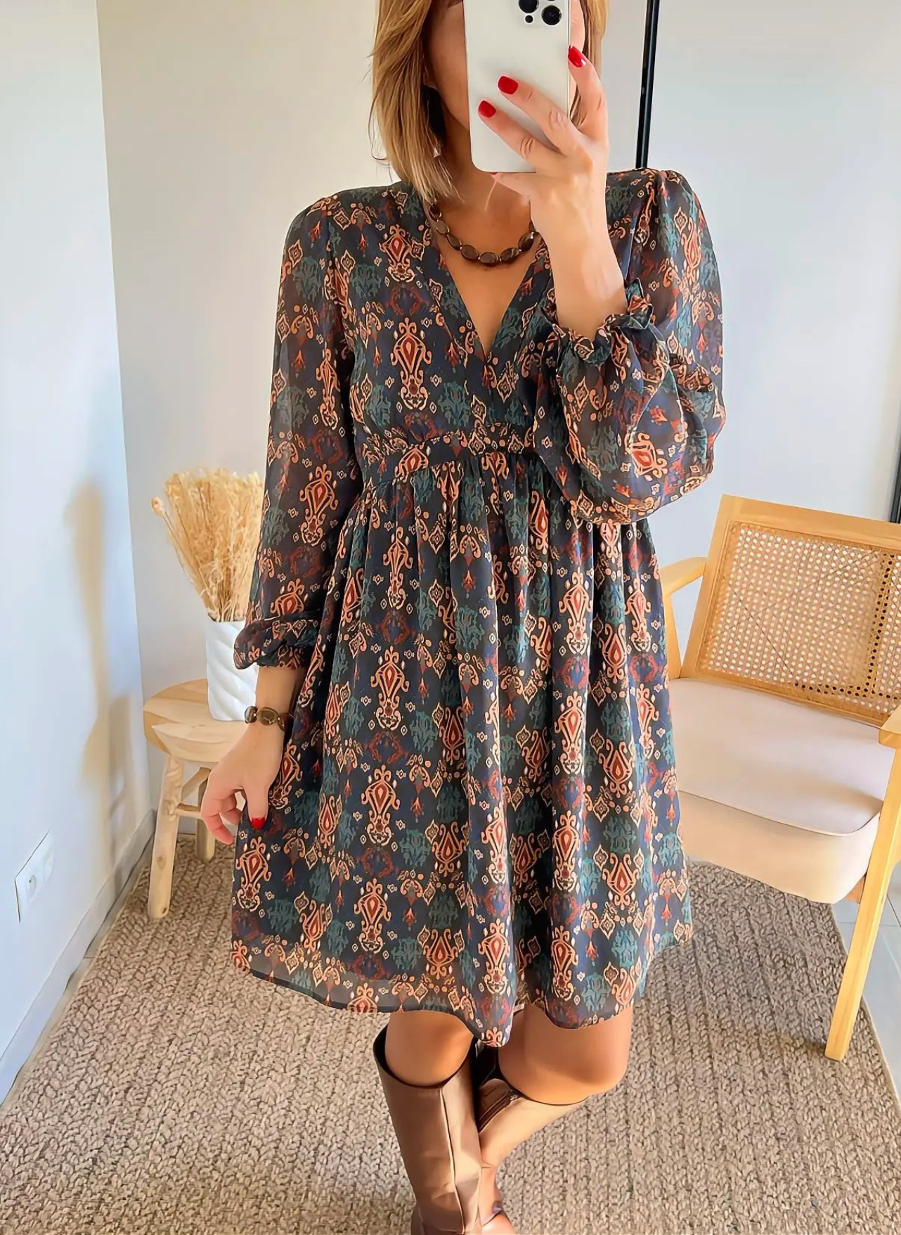 robe femme imprimée Mila
