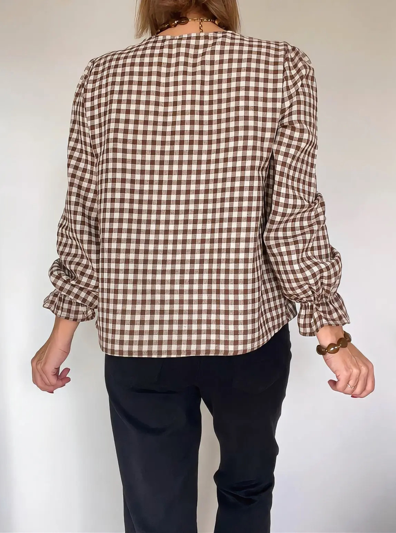 blouse femme Ilona de dos