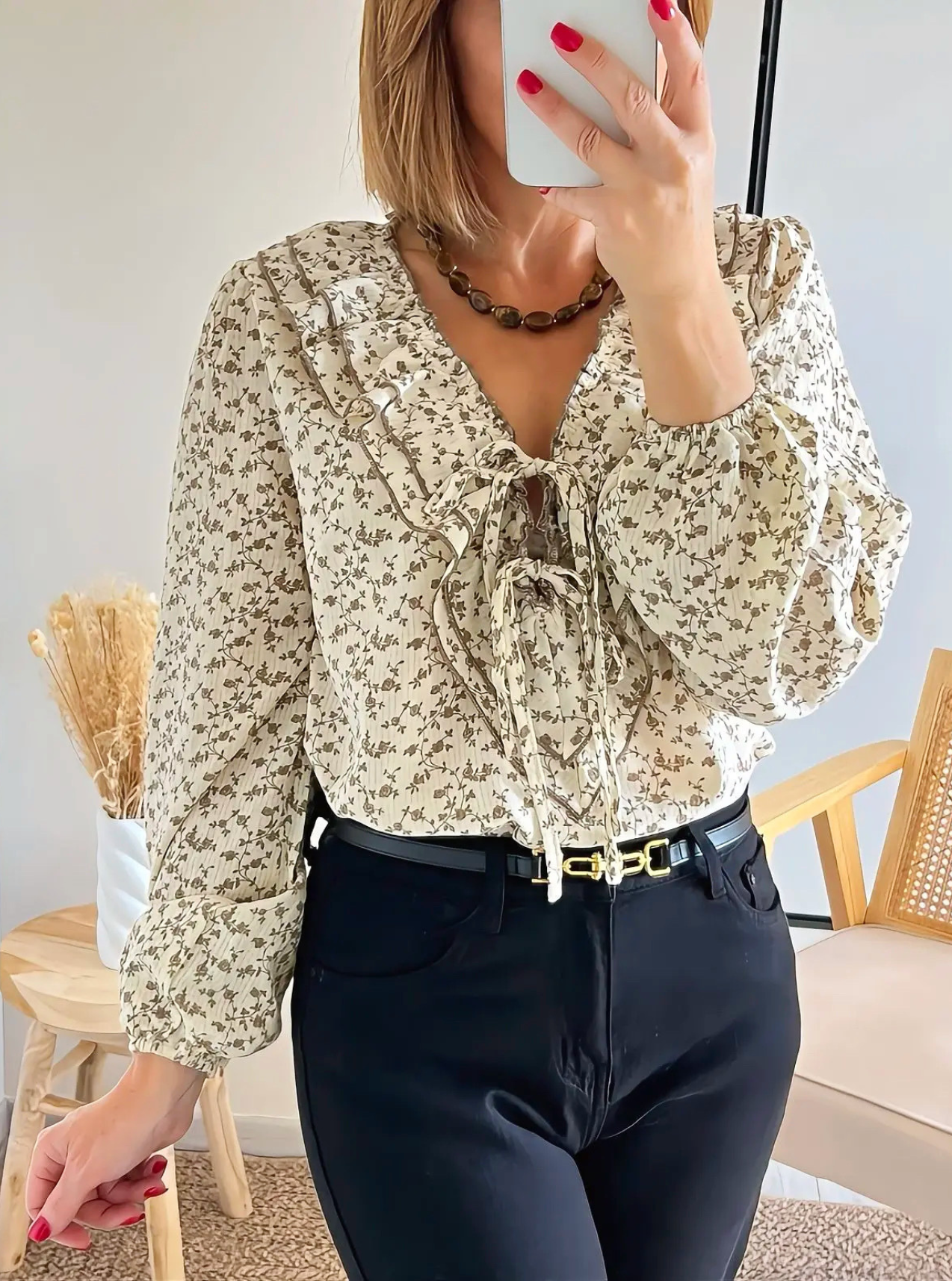blouse femme fleurie Félicie