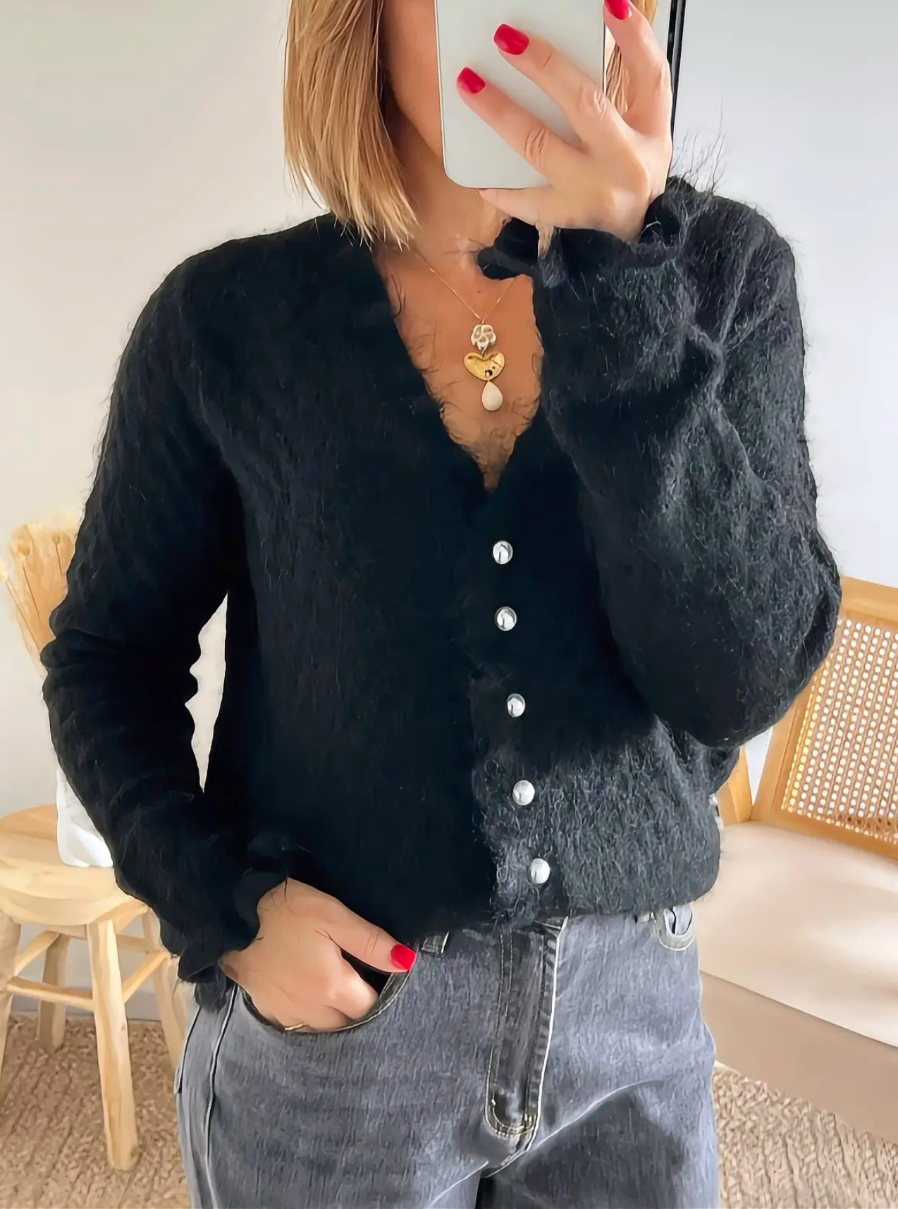 gilet femme Nestor noir