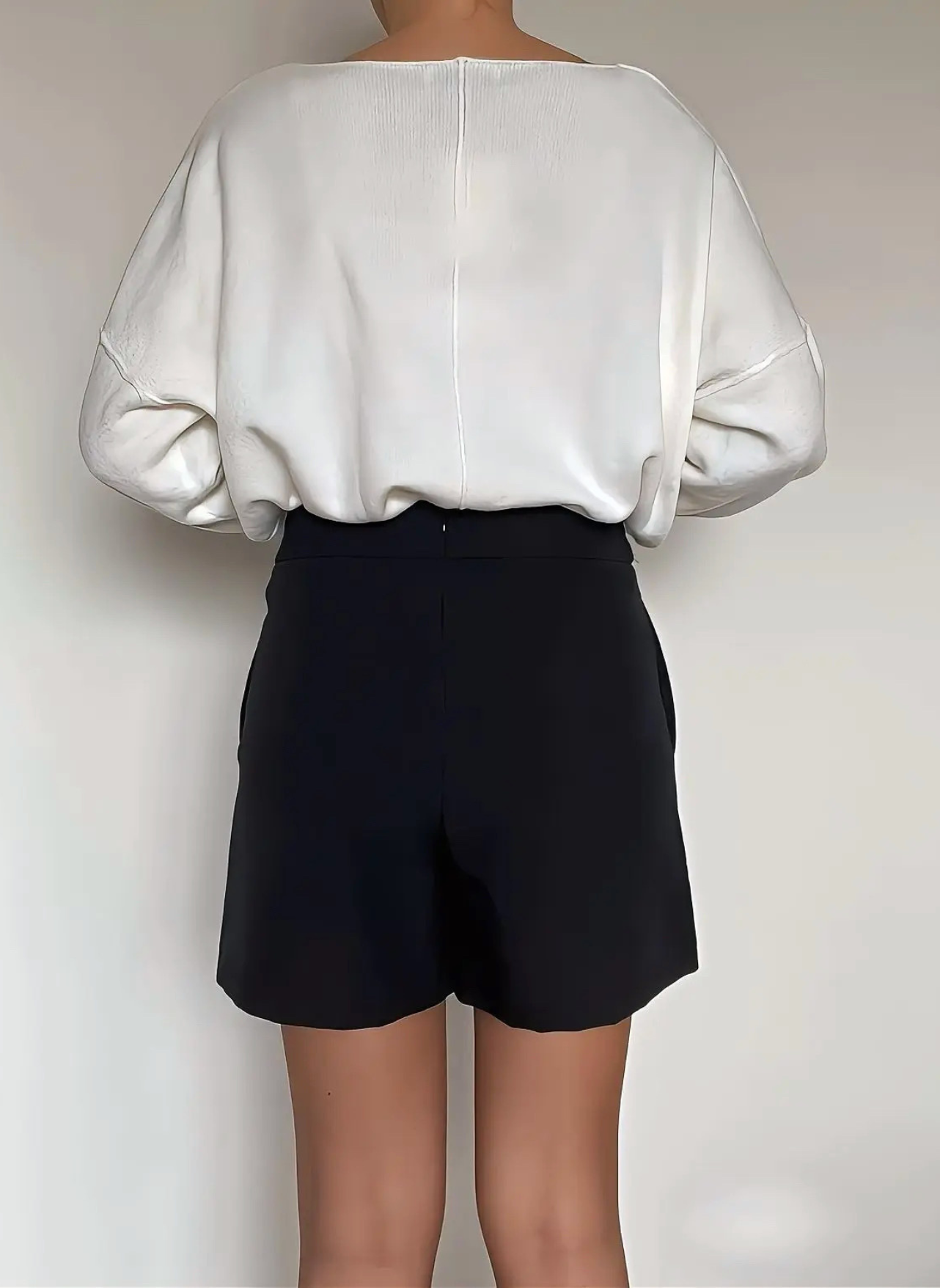 jupe-short Angela de dos