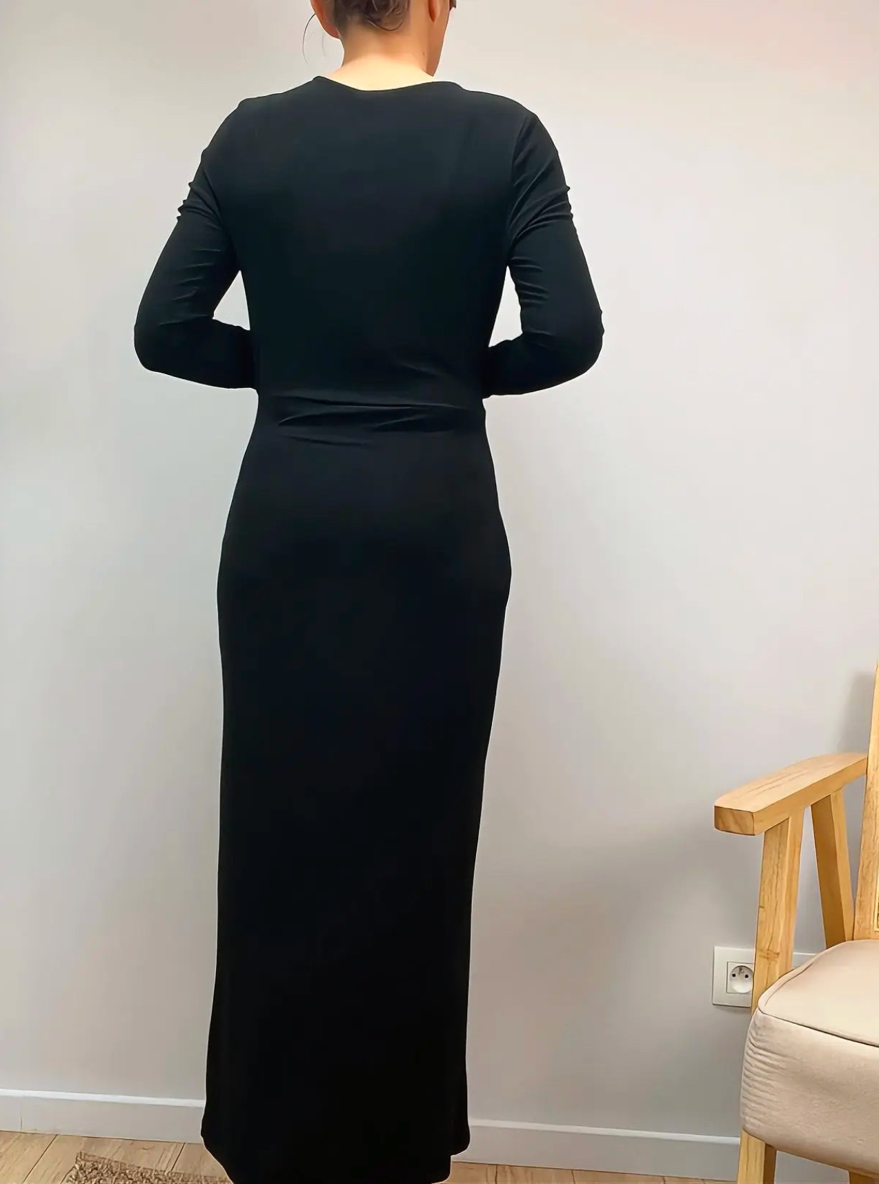 robe longue Sarah de dos