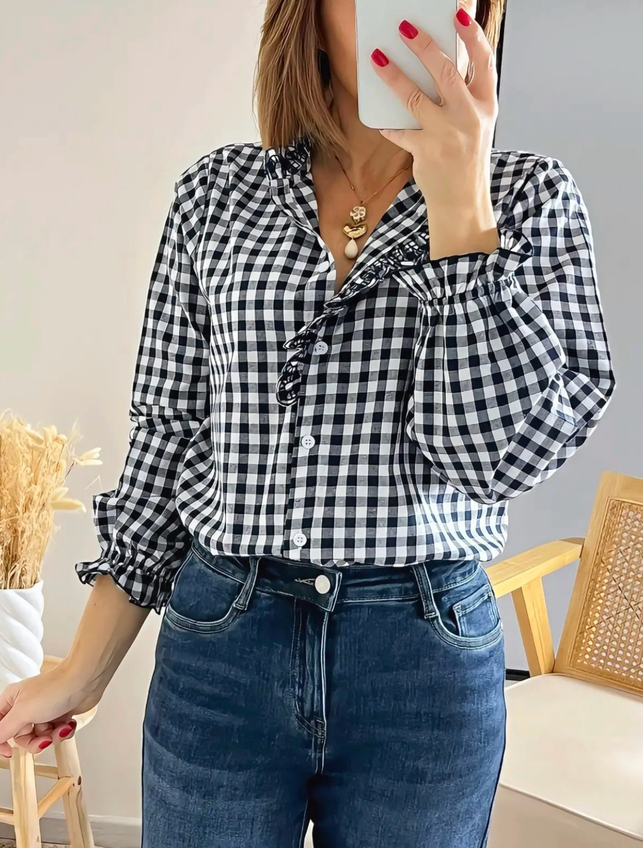 chemise Joyce à carreaux