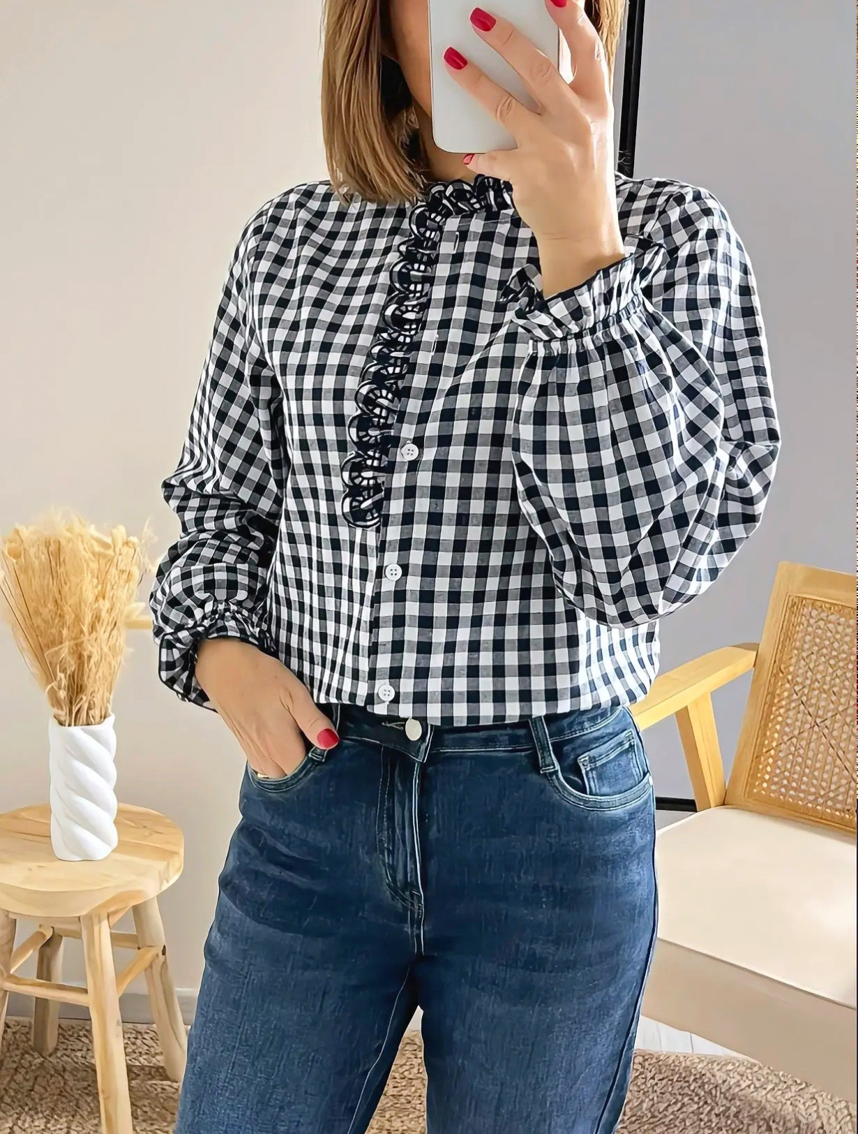 chemise Joyce avec broderies