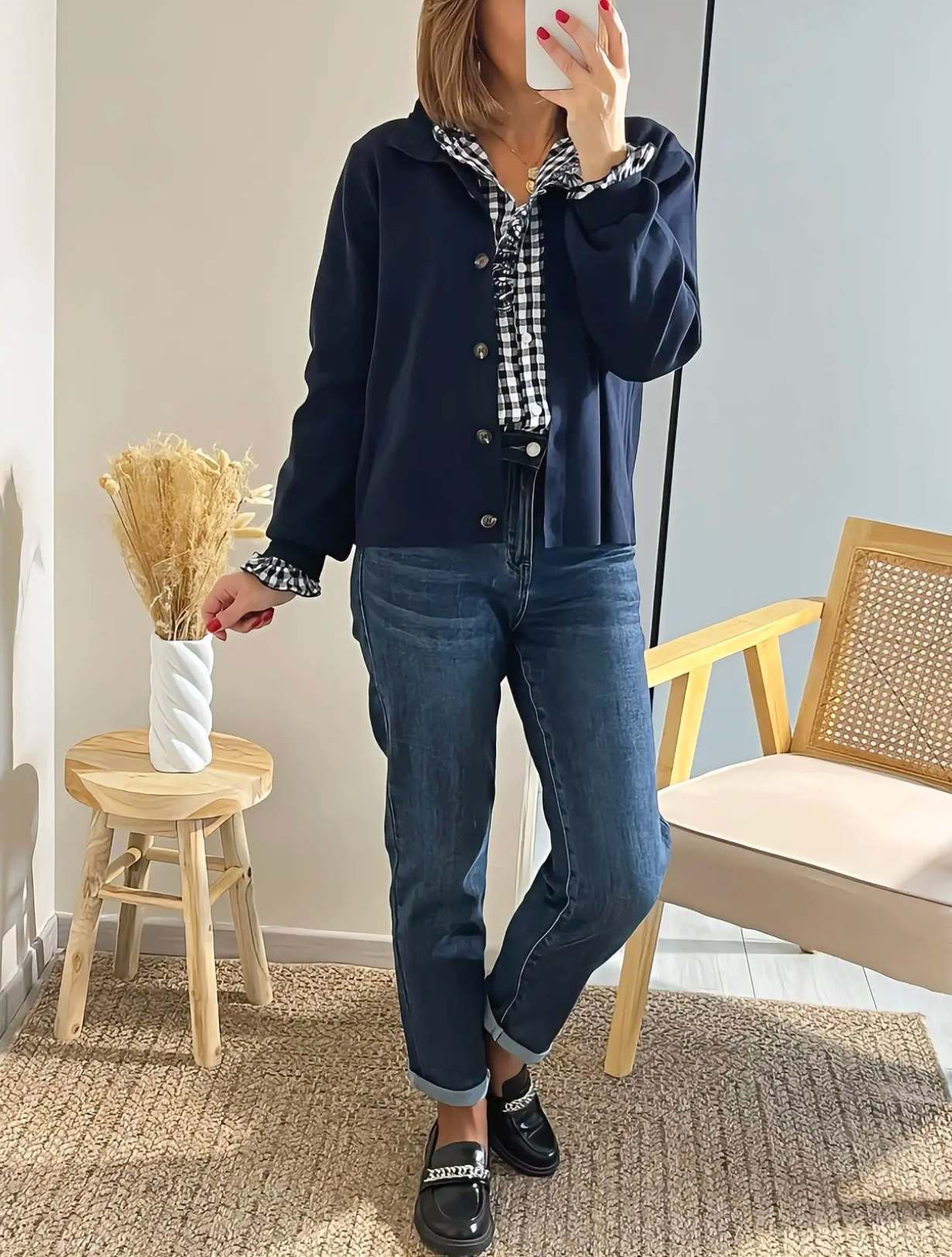gilet-manolo-marine-avec-jean-eddy