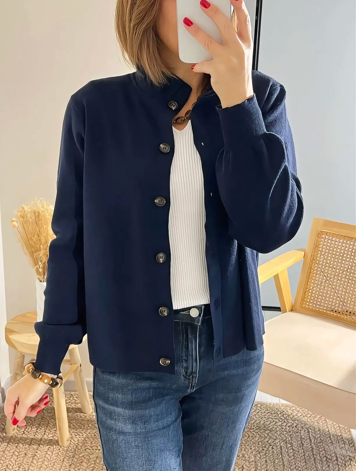 gilet-manolo-femme-bleu-marine