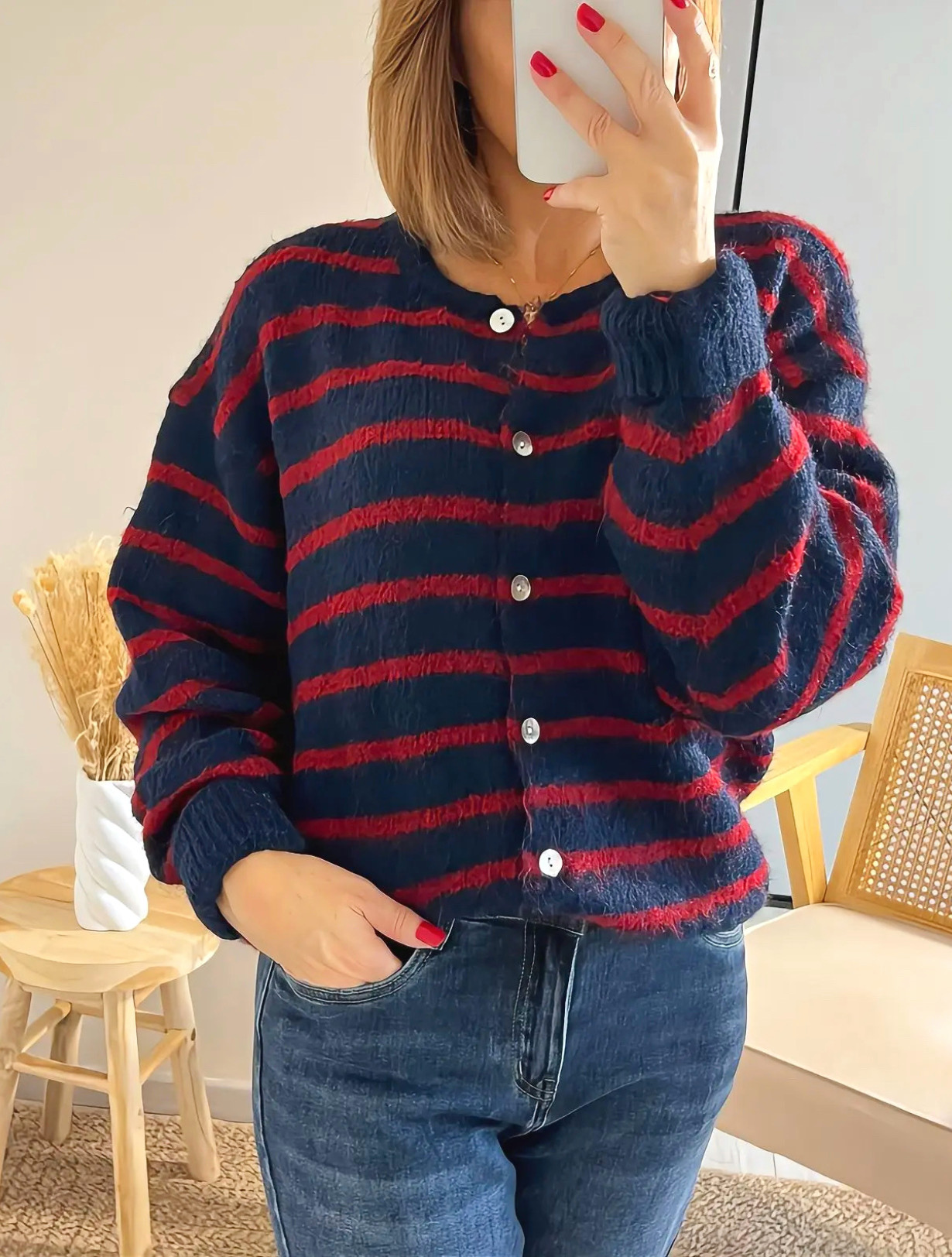 gilet femme doux Amir