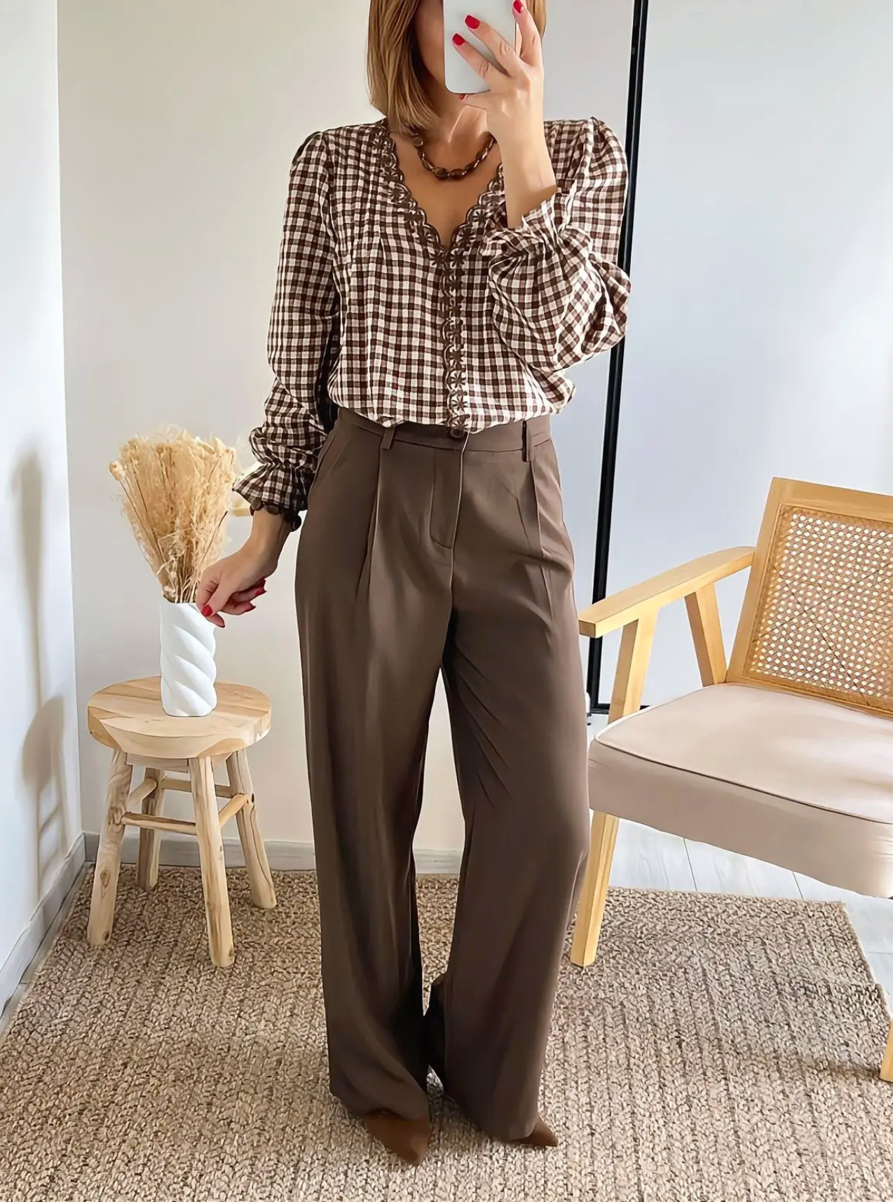 Pantalon Auguste & Blouse Ilona