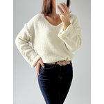 le pull leon beige -1