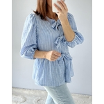 la blouse jodie bleue -2