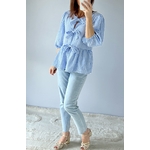la blouse jodie bleue -5