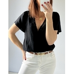 la blouse zoé noire -2