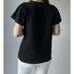 la blouse zoé noire  -7