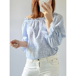 la blouse clara bleue -1