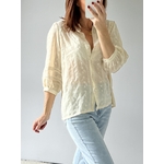 la blouse vicky beige -6