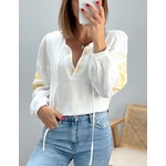 blouse aya jaune