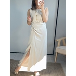la jupe giulia beige -3