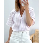 la blouse gladys lilas -1