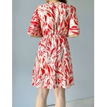 la robe jasmine rouge -5