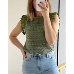 le top esmee kaki -1