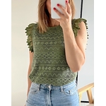 le top esmee kaki -3