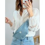 le sac banane bleu jean -2