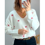 le pull birdy ecru -3