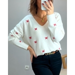 le pull birdy ecru -4