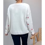 le pull birdy ecru -7