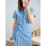 la robe florie bleue -4