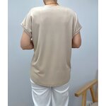 le tee-shirt simone beige -6